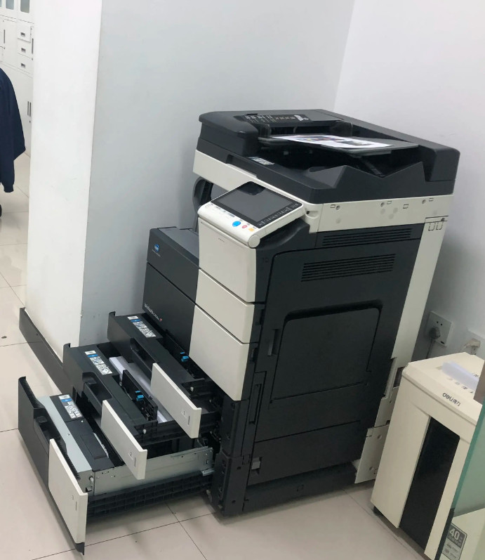 二手彩色黑白数码复合机带纸盒带输稿器自动双面A3打印全彩扫描